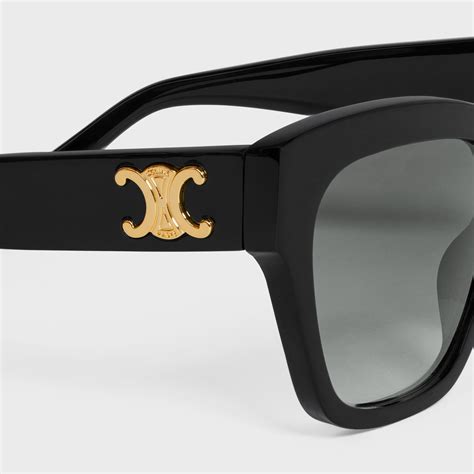 celine triomphe 09 sonnenbrille|CELINE EYEWEAR Triomphe oval.